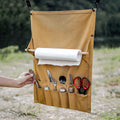 Hanging Camping Utensil & Tissue Organizer